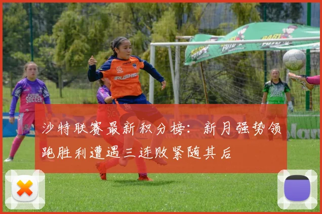 沙特联赛最新积分榜：新月强势领跑胜利遭遇三连败紧随其后